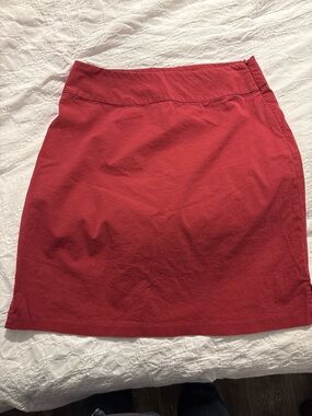 Banana Republic Red Mini Skirt